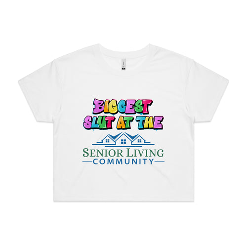 Senior Living Tee by Lonely Kids Club. All clothing from our T-shirts to our shorts and hoodies are ethically made, and printed packed and shipped from Sydney.