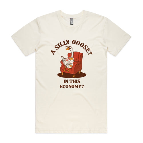 Sensible Goose Tee by Lonely Kids Club. All clothing from our T-shirts to our shorts and hoodies are ethically made, and printed packed and shipped from Sydney.