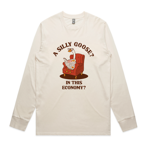 Sensible Goose Tee by Lonely Kids Club. All clothing from our T-shirts to our shorts and hoodies are ethically made, and printed packed and shipped from Sydney.