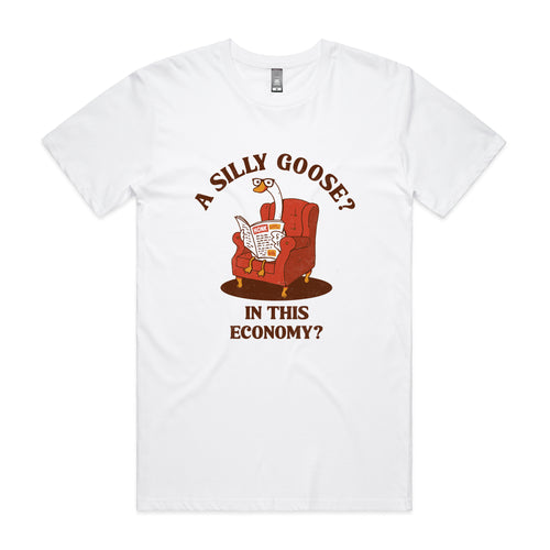 Sensible Goose Tee by Lonely Kids Club. All clothing from our T-shirts to our shorts and hoodies are ethically made, and printed packed and shipped from Sydney.