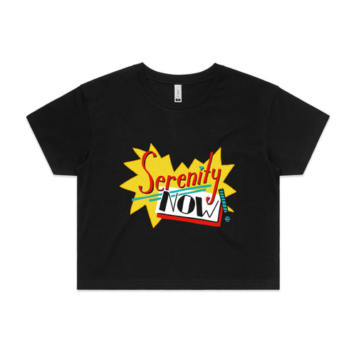 Serenity Now Tee by Lonely Kids Club. All clothing from our T-shirts to our shorts and hoodies are ethically made, and printed packed and shipped from Sydney.