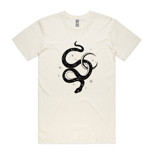 Serpent Tee by Lonely Kids Club. All clothing from our T-shirts to our shorts and hoodies are ethically made, and printed packed and shipped from Sydney.