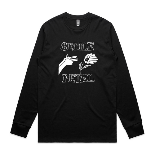 Settle Petal Tee by Lonely Kids Club. All clothing from our T-shirts to our shorts and hoodies are ethically made, and printed packed and shipped from Sydney.