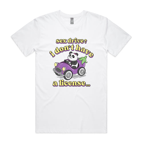 Sex Drive Tee by Lonely Kids Club. All clothing from our T-shirts to our shorts and hoodies are ethically made, and printed packed and shipped from Sydney.