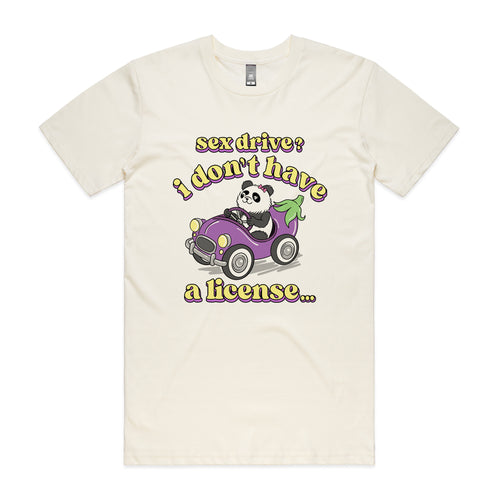 Sex Drive Tee by Lonely Kids Club. All clothing from our T-shirts to our shorts and hoodies are ethically made, and printed packed and shipped from Sydney.