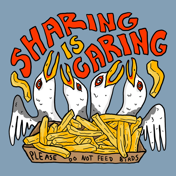 Sharing Is Caring Tee