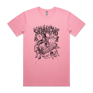 Shenanigans Tee by Lonely Kids Club. All clothing from our T-shirts to our shorts and hoodies are ethically made, and printed packed and shipped from Sydney.