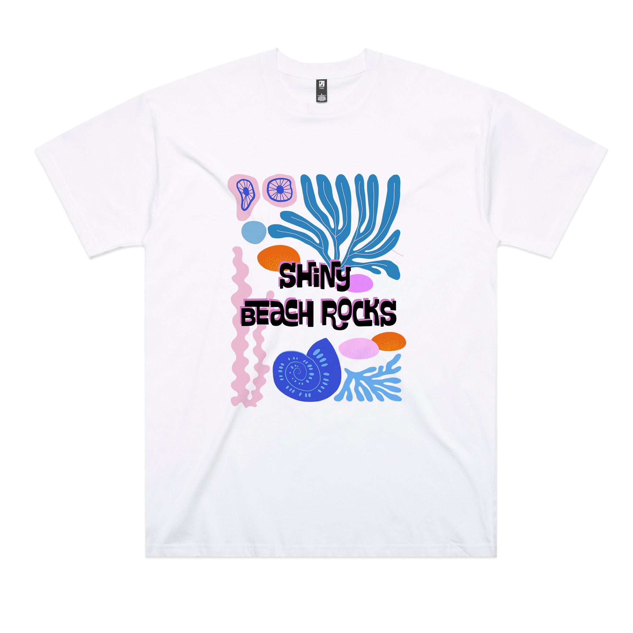 Shiny Beach Rocks Tee