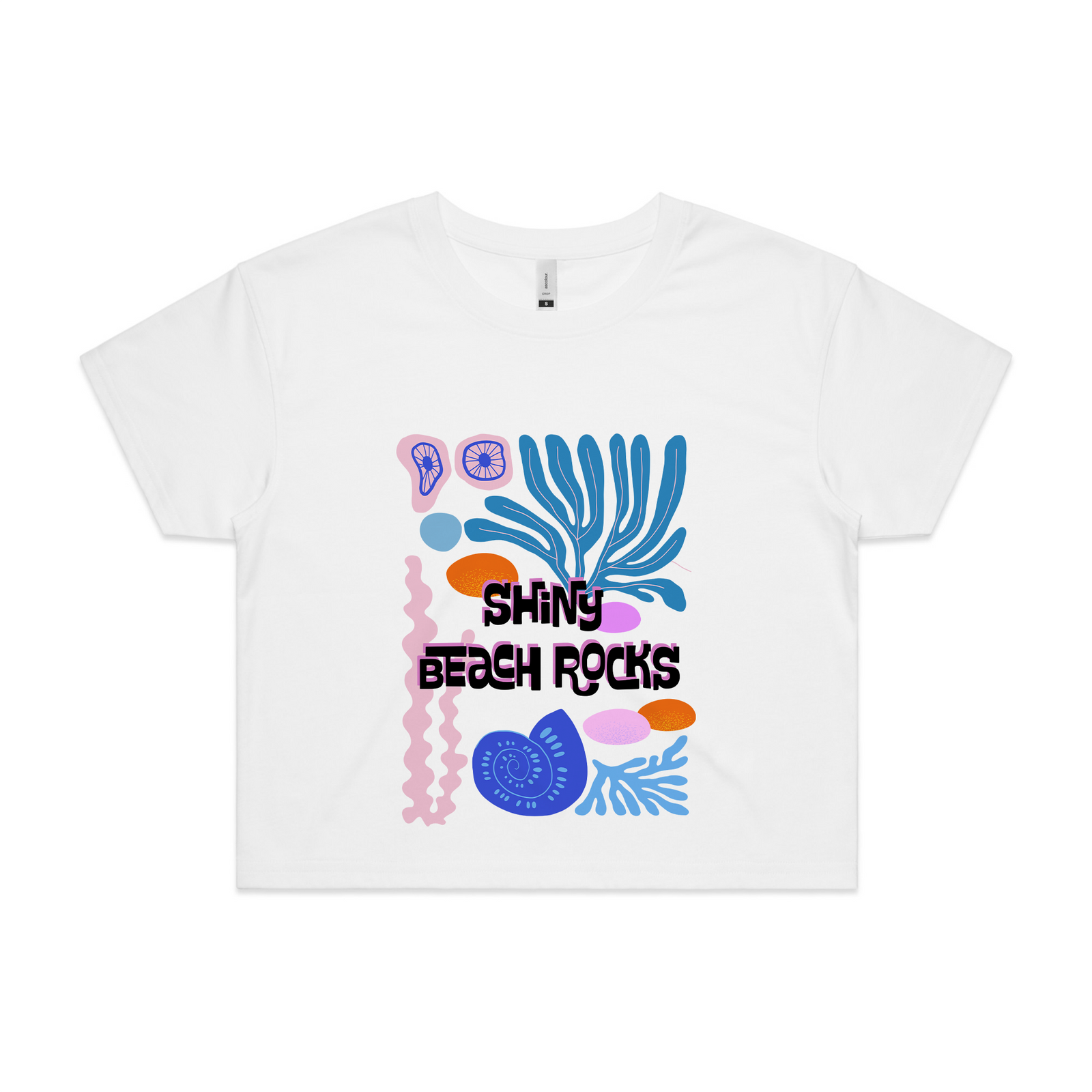 Shiny Beach Rocks Tee