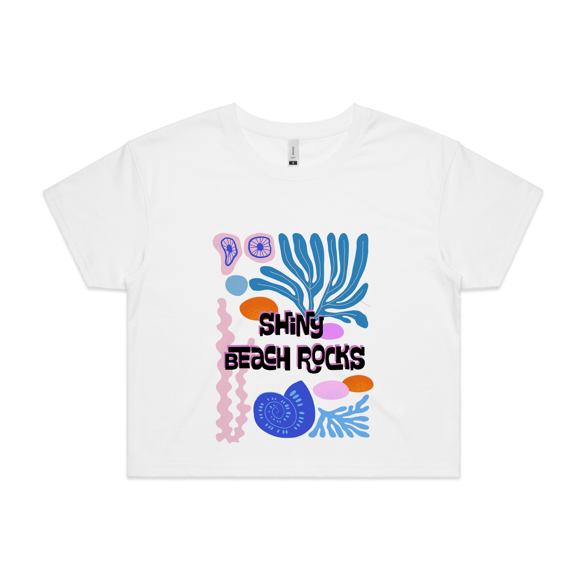 Shiny Beach Rocks Tee