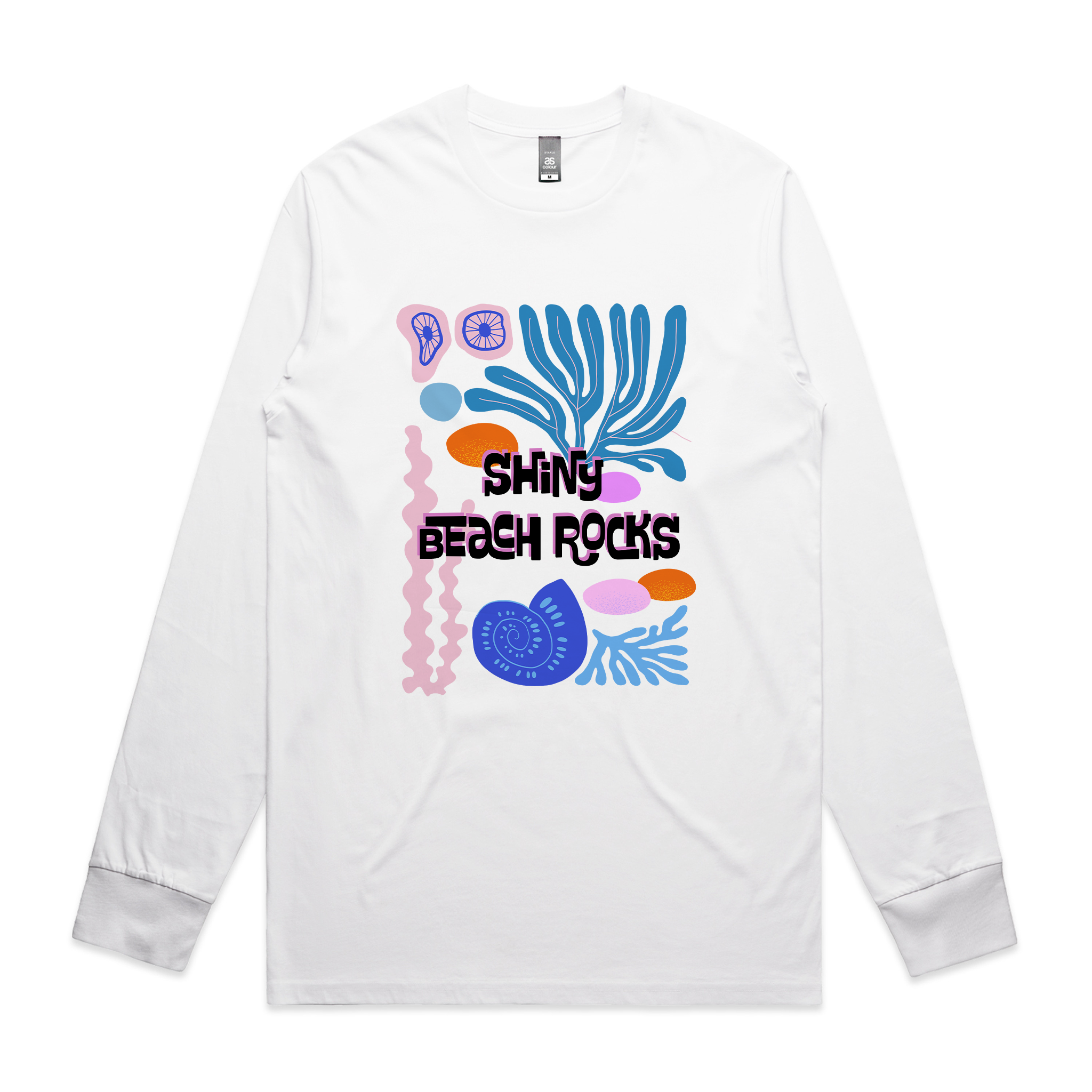 Shiny Beach Rocks Tee