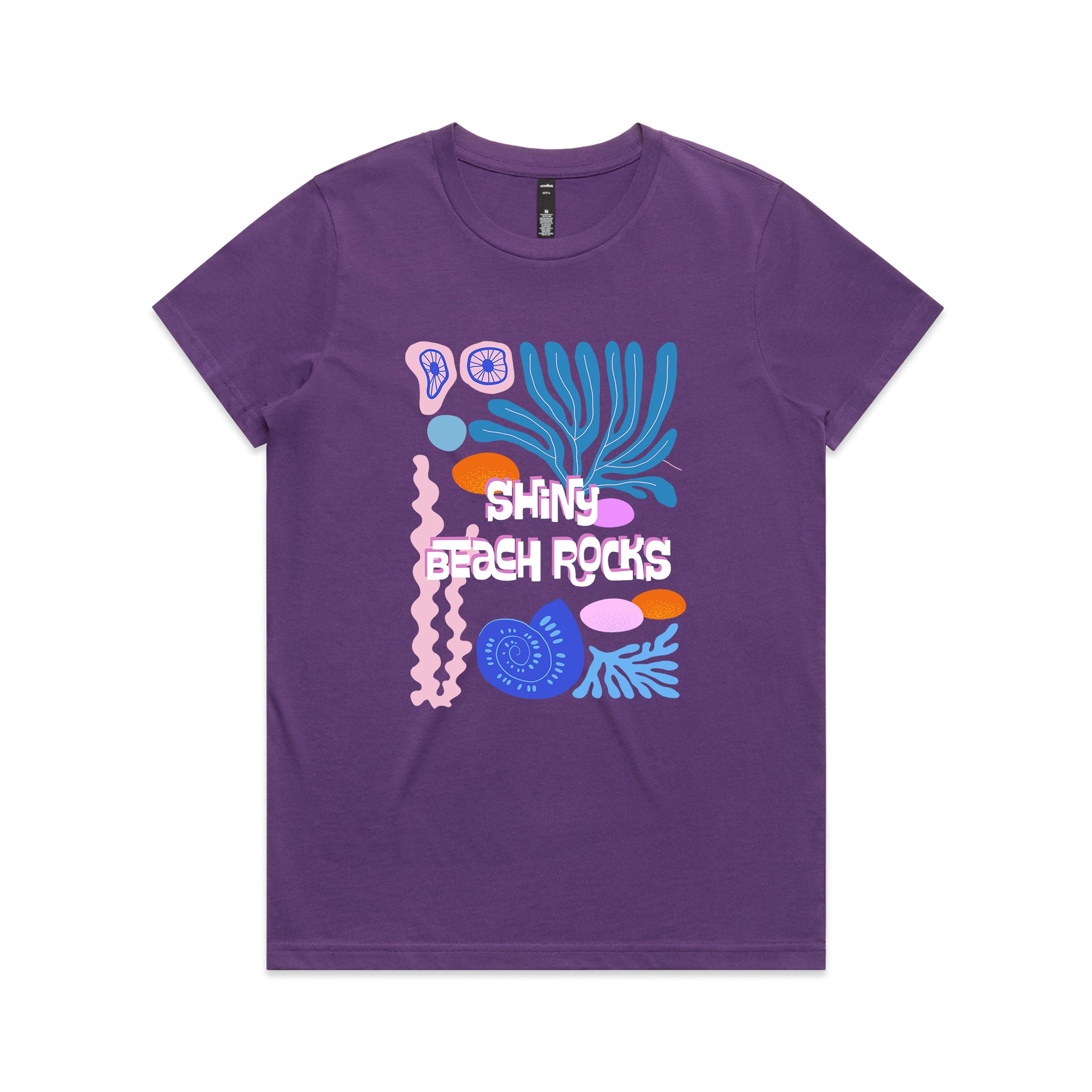 Shiny Beach Rocks Tee