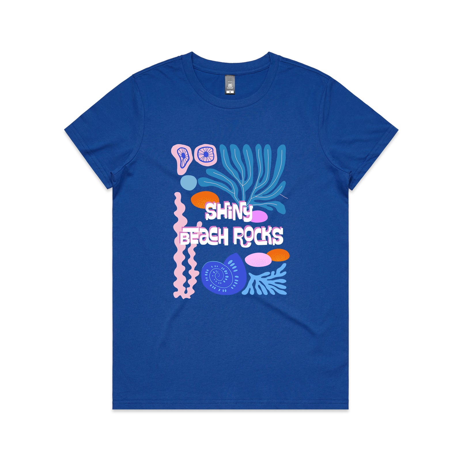 Shiny Beach Rocks Tee