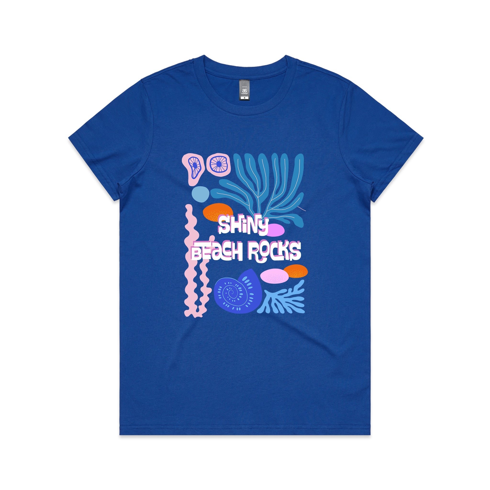 Shiny Beach Rocks Tee