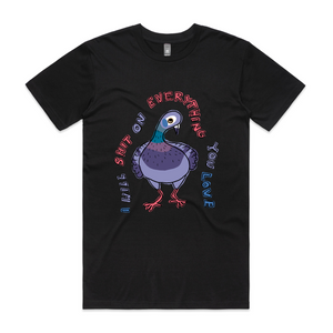 Shit On Everything Tee by Lonely Kids Club. All clothing from our T-shirts to our shorts and hoodies are ethically made, and printed packed and shipped from Sydney.
