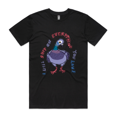 Shit On Everything Tee by Lonely Kids Club. All clothing from our T-shirts to our shorts and hoodies are ethically made, and printed packed and shipped from Sydney.