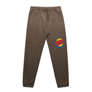 Burger Track Pants by Lonely Kids Club. All clothing from our T-shirts to our shorts and hoodies are ethically made, and printed packed and shipped from Sydney.