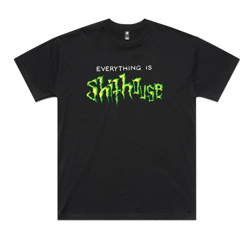 Shithouse Tee by Lonely Kids Club. All clothing from our T-shirts to our shorts and hoodies are ethically made, and printed packed and shipped from Sydney.