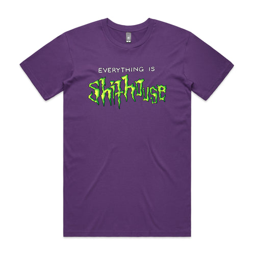 Shithouse Tee by Lonely Kids Club. All clothing from our T-shirts to our shorts and hoodies are ethically made, and printed packed and shipped from Sydney.