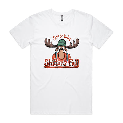 Shitter's Full Tee by Lonely Kids Club. All clothing from our T-shirts to our shorts and hoodies are ethically made, and printed packed and shipped from Sydney.