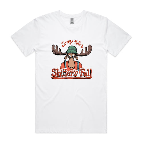 Shitter's Full Tee by Lonely Kids Club. All clothing from our T-shirts to our shorts and hoodies are ethically made, and printed packed and shipped from Sydney.