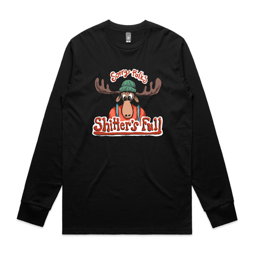 Shitter's Full Tee by Lonely Kids Club. All clothing from our T-shirts to our shorts and hoodies are ethically made, and printed packed and shipped from Sydney.