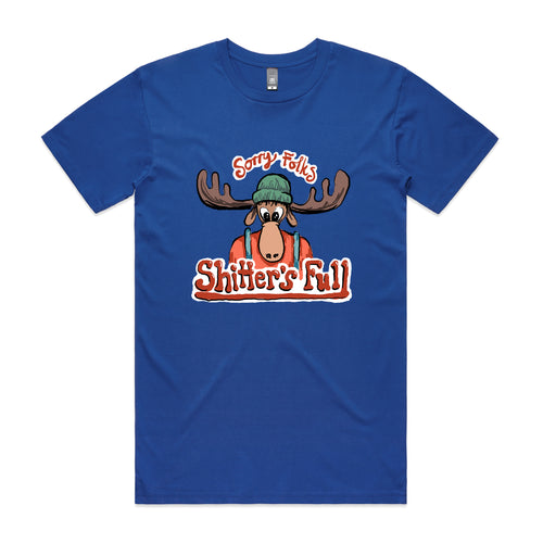 Shitter's Full Tee by Lonely Kids Club. All clothing from our T-shirts to our shorts and hoodies are ethically made, and printed packed and shipped from Sydney.