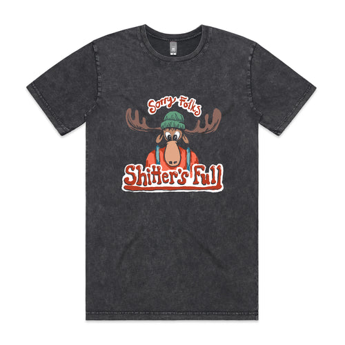 Shitter's Full Tee by Lonely Kids Club. All clothing from our T-shirts to our shorts and hoodies are ethically made, and printed packed and shipped from Sydney.