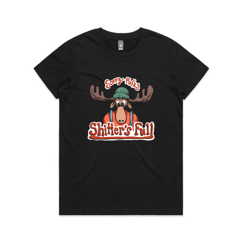 Shitter's Full Tee by Lonely Kids Club. All clothing from our T-shirts to our shorts and hoodies are ethically made, and printed packed and shipped from Sydney.