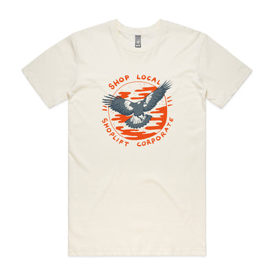 Shop Local Tee by Lonely Kids Club. All clothing from our T-shirts to our shorts and hoodies are ethically made, and printed packed and shipped from Sydney.