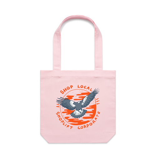 Shop Local Tote by Lonely Kids Club. All clothing from our T-shirts to our shorts and hoodies are ethically made, and printed packed and shipped from Sydney.