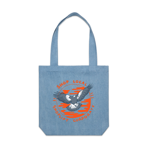 Shop Local Tote by Lonely Kids Club. All clothing from our T-shirts to our shorts and hoodies are ethically made, and printed packed and shipped from Sydney.