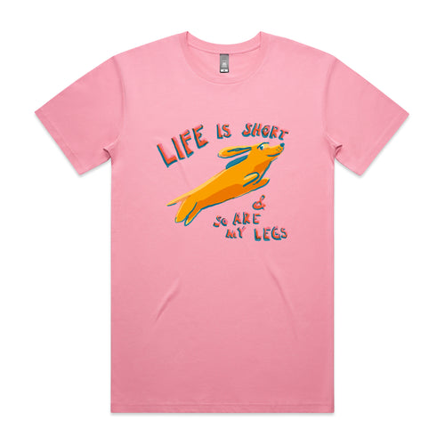 Short Legs Tee by Lonely Kids Club. All clothing from our T-shirts to our shorts and hoodies are ethically made, and printed packed and shipped from Sydney.