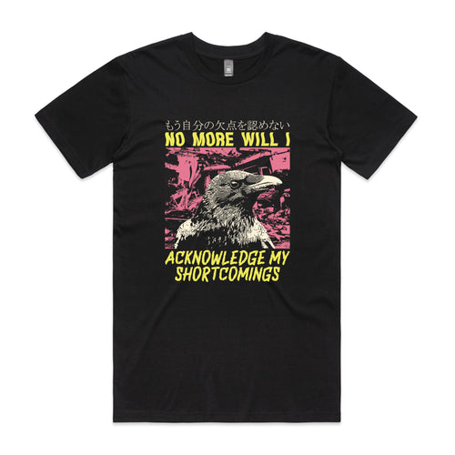 Shortcomings Tee by Lonely Kids Club. All clothing from our T-shirts to our shorts and hoodies are ethically made, and printed packed and shipped from Sydney.