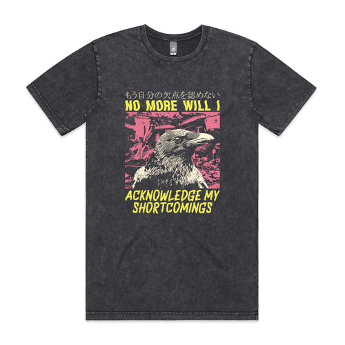 Shortcomings Tee by Lonely Kids Club. All clothing from our T-shirts to our shorts and hoodies are ethically made, and printed packed and shipped from Sydney.