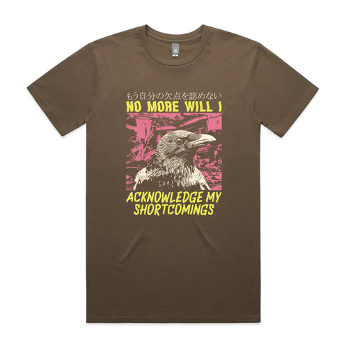 Shortcomings Tee by Lonely Kids Club. All clothing from our T-shirts to our shorts and hoodies are ethically made, and printed packed and shipped from Sydney.