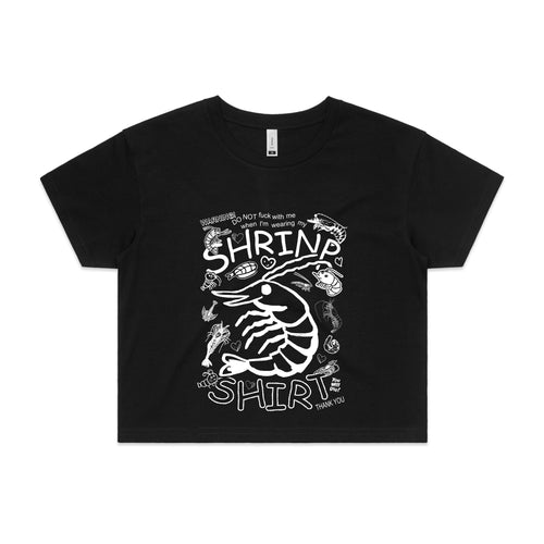 Shrinp Tee by Lonely Kids Club. All clothing from our T-shirts to our shorts and hoodies are ethically made, and printed packed and shipped from Sydney.