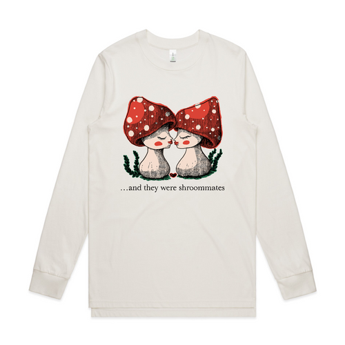 Shroommates Tee by Lonely Kids Club. All clothing from our T-shirts to our shorts and hoodies are ethically made, and printed packed and shipped from Sydney.
