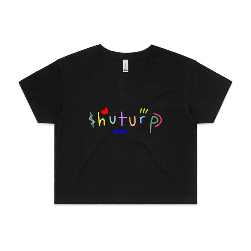 Shuturp Tee by Lonely Kids Club. All clothing from our T-shirts to our shorts and hoodies are ethically made, and printed packed and shipped from Sydney.