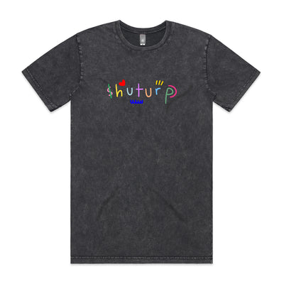 Shuturp Tee by Lonely Kids Club. All clothing from our T-shirts to our shorts and hoodies are ethically made, and printed packed and shipped from Sydney.