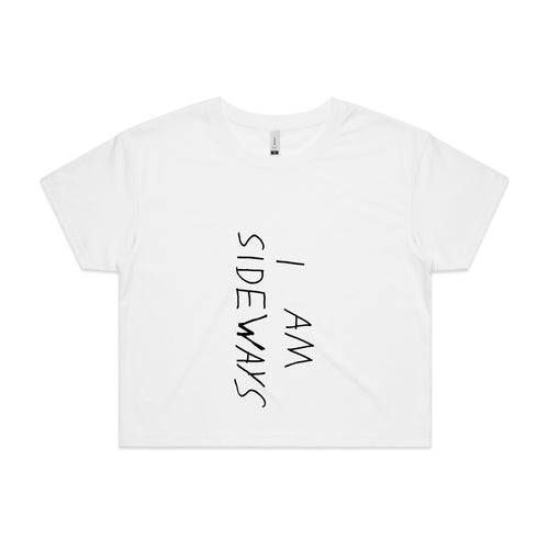 I Am Sideways Tee by Lonely Kids Club. All clothing from our T-shirts to our shorts and hoodies are ethically made, and printed packed and shipped from Sydney.