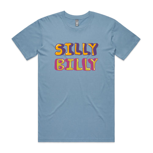 Silly Billy Tee by Lonely Kids Club. All clothing from our T-shirts to our shorts and hoodies are ethically made, and printed packed and shipped from Sydney.