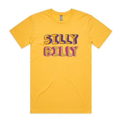 Silly Billy Tee by Lonely Kids Club. All clothing from our T-shirts to our shorts and hoodies are ethically made, and printed packed and shipped from Sydney.