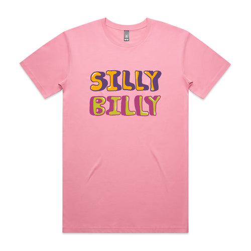 Silly Billy Tee by Lonely Kids Club. All clothing from our T-shirts to our shorts and hoodies are ethically made, and printed packed and shipped from Sydney.