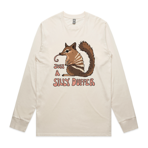 Silly Duffer Tee by Lonely Kids Club. All clothing from our T-shirts to our shorts and hoodies are ethically made, and printed packed and shipped from Sydney.