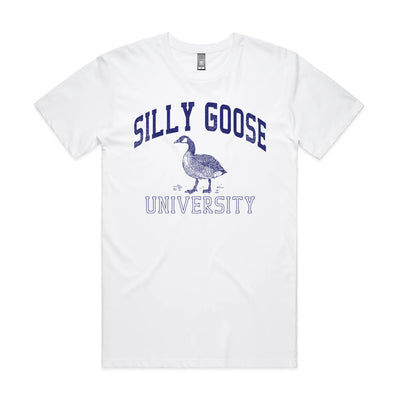 Silly Goose Tee by Lonely Kids Club. All clothing from our T-shirts to our shorts and hoodies are ethically made, and printed packed and shipped from Sydney.