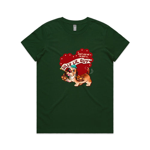 Silly Lil Guy Tee by Lonely Kids Club. All clothing from our T-shirts to our shorts and hoodies are ethically made, and printed packed and shipped from Sydney.