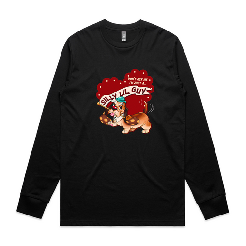 Silly Lil Guy Tee by Lonely Kids Club. All clothing from our T-shirts to our shorts and hoodies are ethically made, and printed packed and shipped from Sydney.