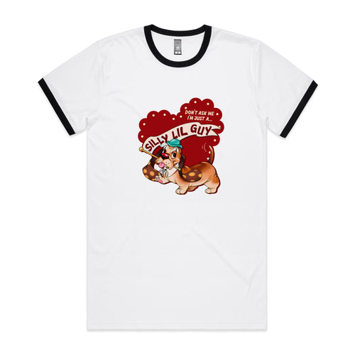 Silly Lil Guy Tee by Lonely Kids Club. All clothing from our T-shirts to our shorts and hoodies are ethically made, and printed packed and shipped from Sydney.