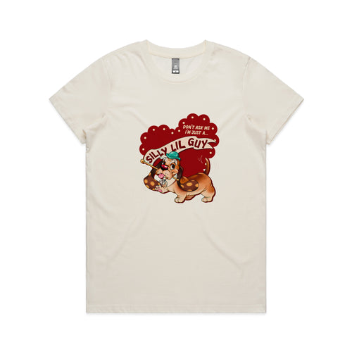 Silly Lil Guy Tee by Lonely Kids Club. All clothing from our T-shirts to our shorts and hoodies are ethically made, and printed packed and shipped from Sydney.